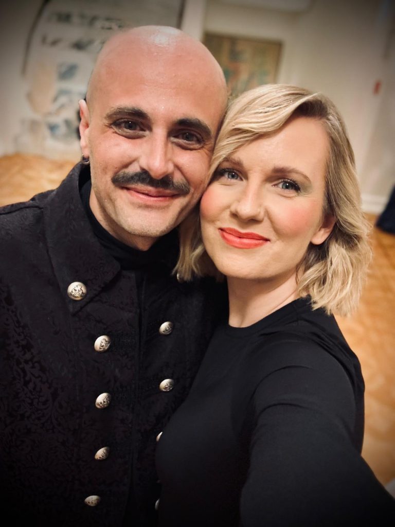 Dorota Szczepańska und Nicholas Tamagna