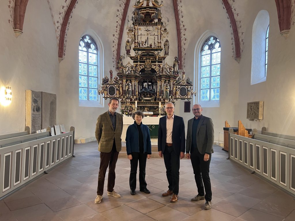 Das Team beim Orgel-Konzert | Berne: St. Aegidius