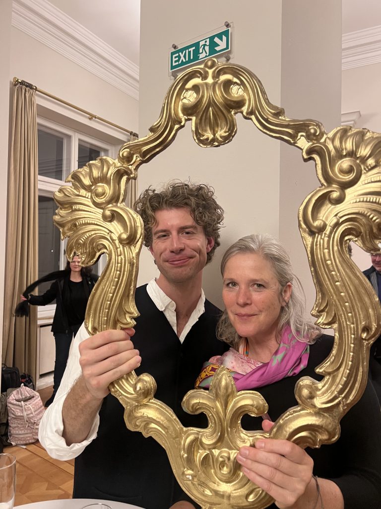 Maximillian Vogler und Veronika Skuplik