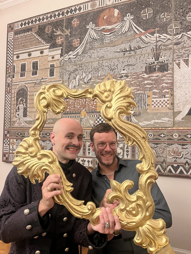 Nicholas Tamagna und Hannes Eckstein