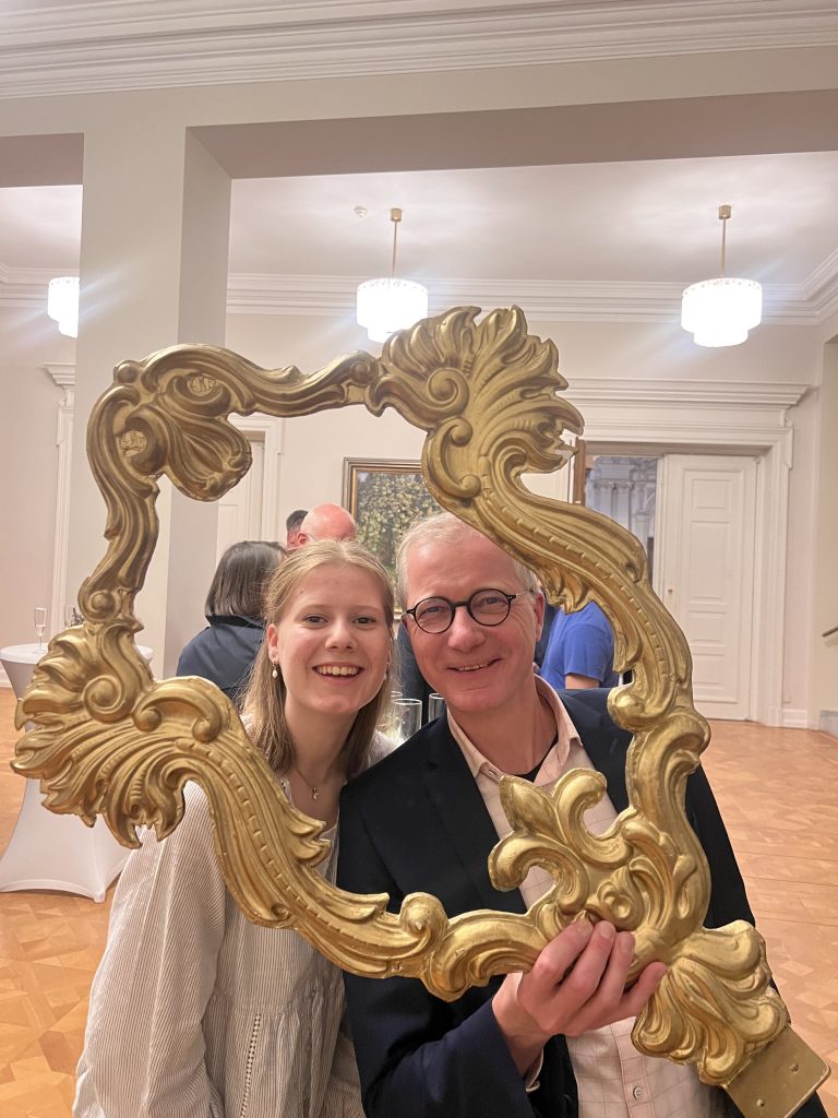 Tom O. Brok und Selma (Tochter)