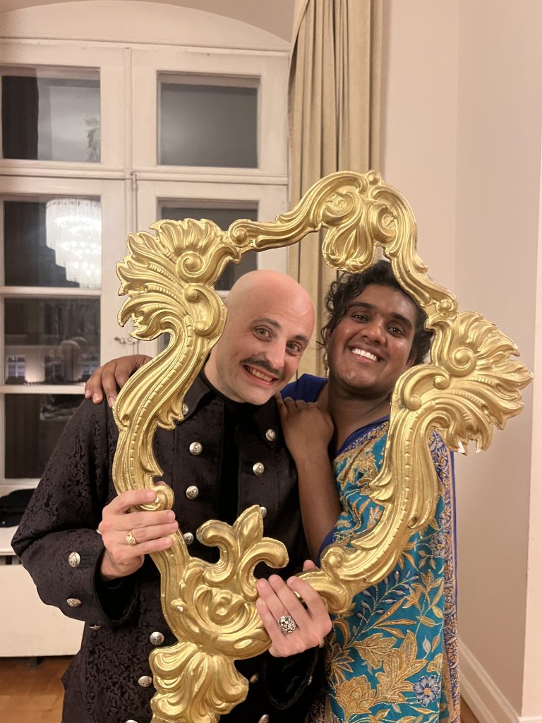 Nicholas Tamagna und Kadambari Godara