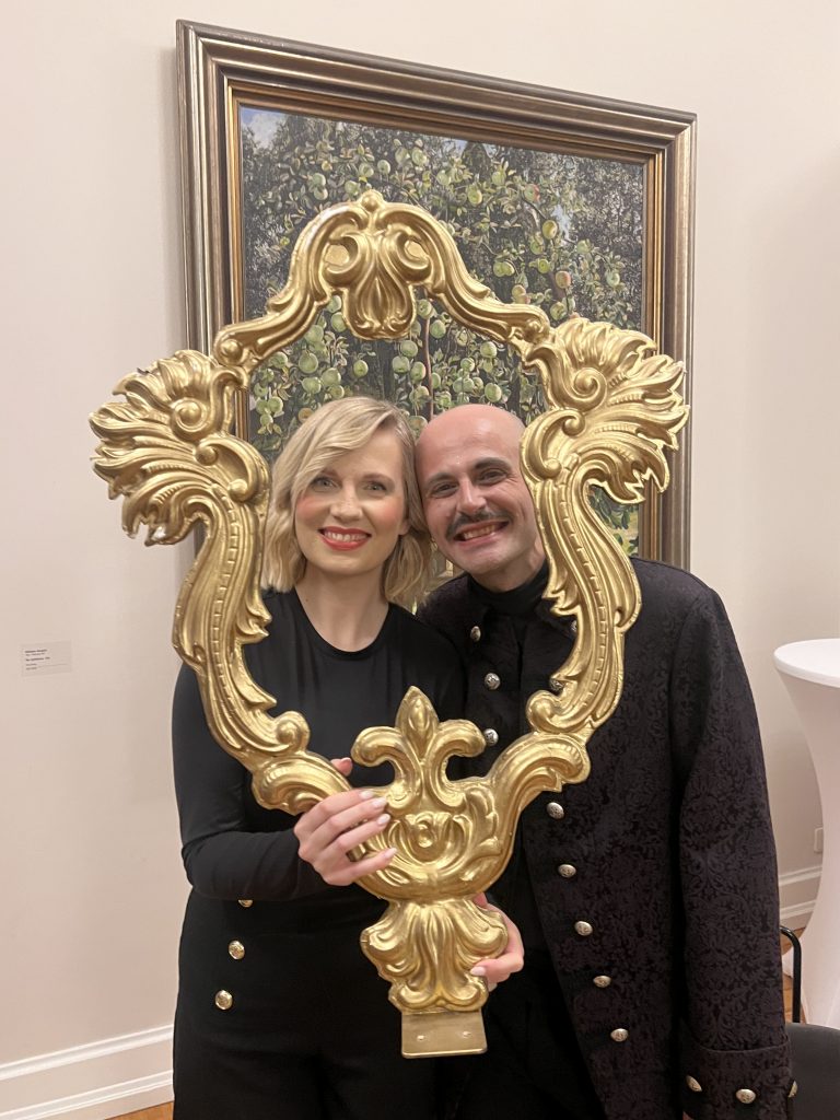 Dorota Szczepańska und Nicholas Tamagna